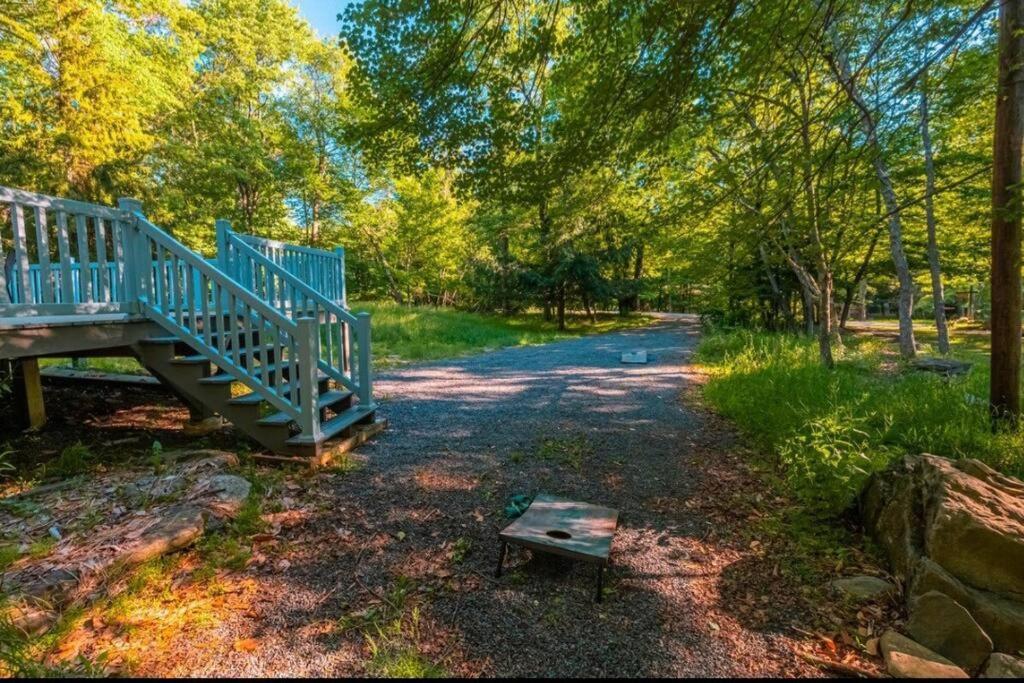 Peaceful Luxury At Big Bass Lake In Gouldsboro, Pa Villa Exterior photo